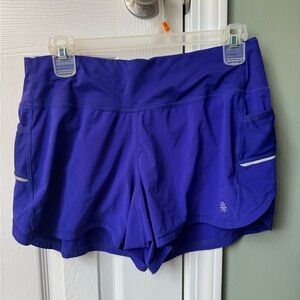 Women's Purple Athletic Shorts